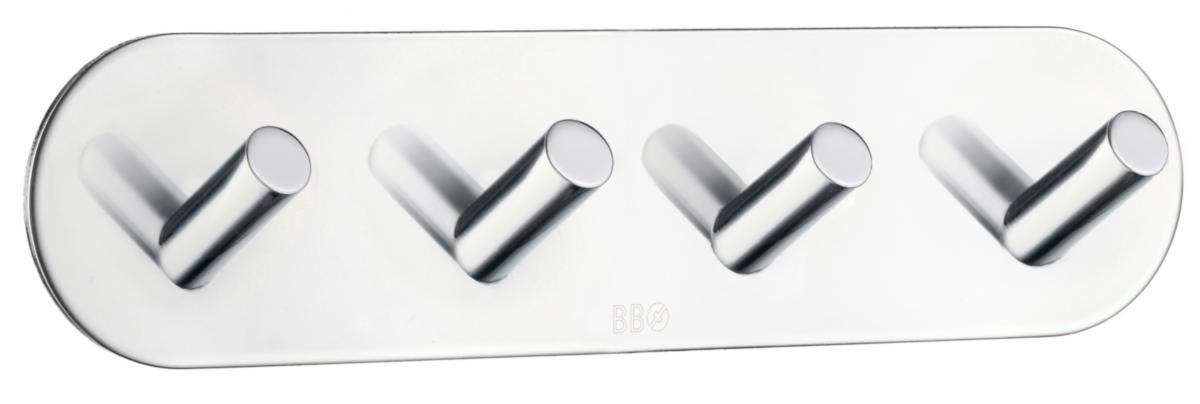 Handdukshängare BK1094 - HANDDUKSHÄNGARE BK1094 4 KROK BB SJÄLVHÄFTANDE POLERAD RFR