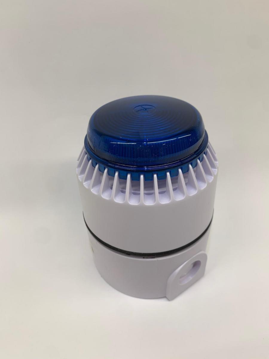 Samon - Köldmedielarm - Tillbehör - Glaciär MIDI - FL-BL-V-SEP, BLUE COMBINED FLASH/SIREN