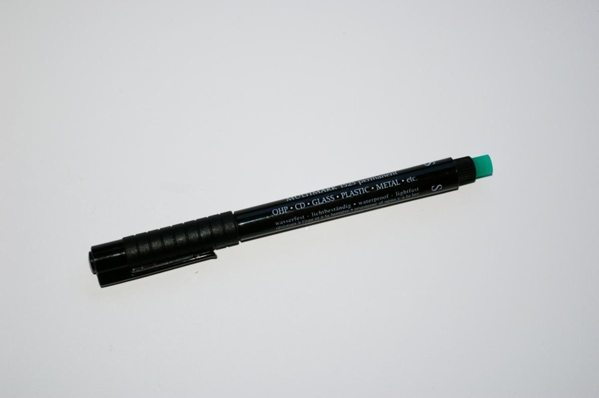 Märkpenna, HellermannTyton - MÄRKPENNA SVART 