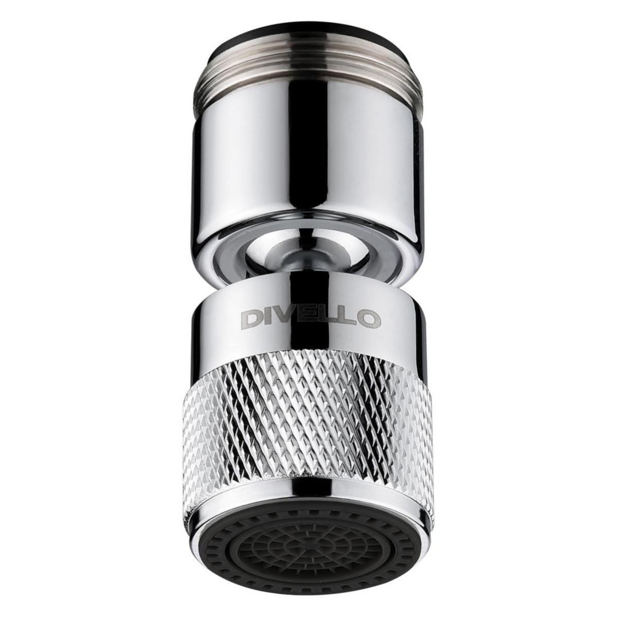 Strålsamlare med kulled Inno M22+24, DIVELLO - DIVELLO INNO M22+24 KROM STRÅLSAMLARE MED KULLED