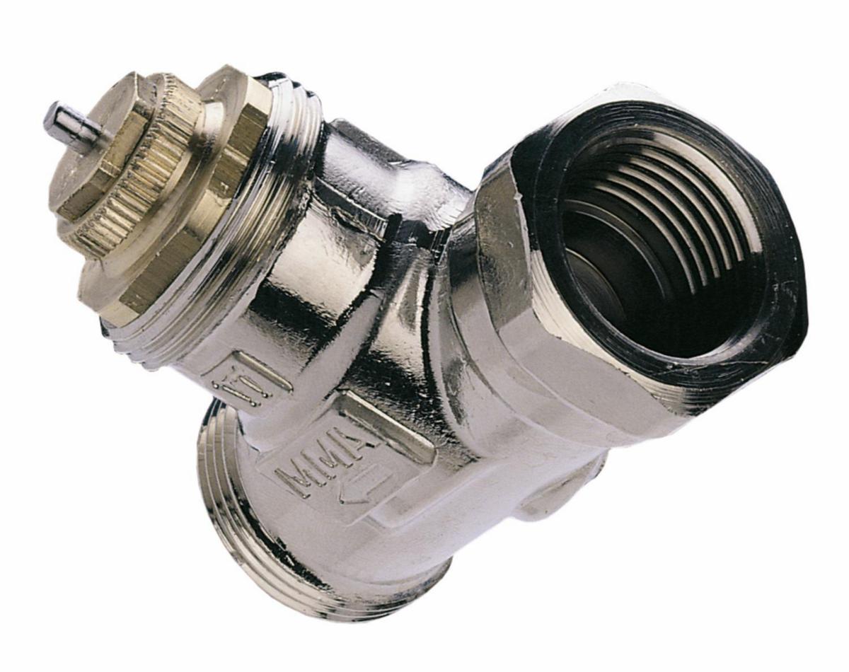 Radiatorventil FVR rak med förinställning, MMA - FVR-20 MMA VENTILDEL RAK M FÖRINSTÄLLNING EXKL ANSL