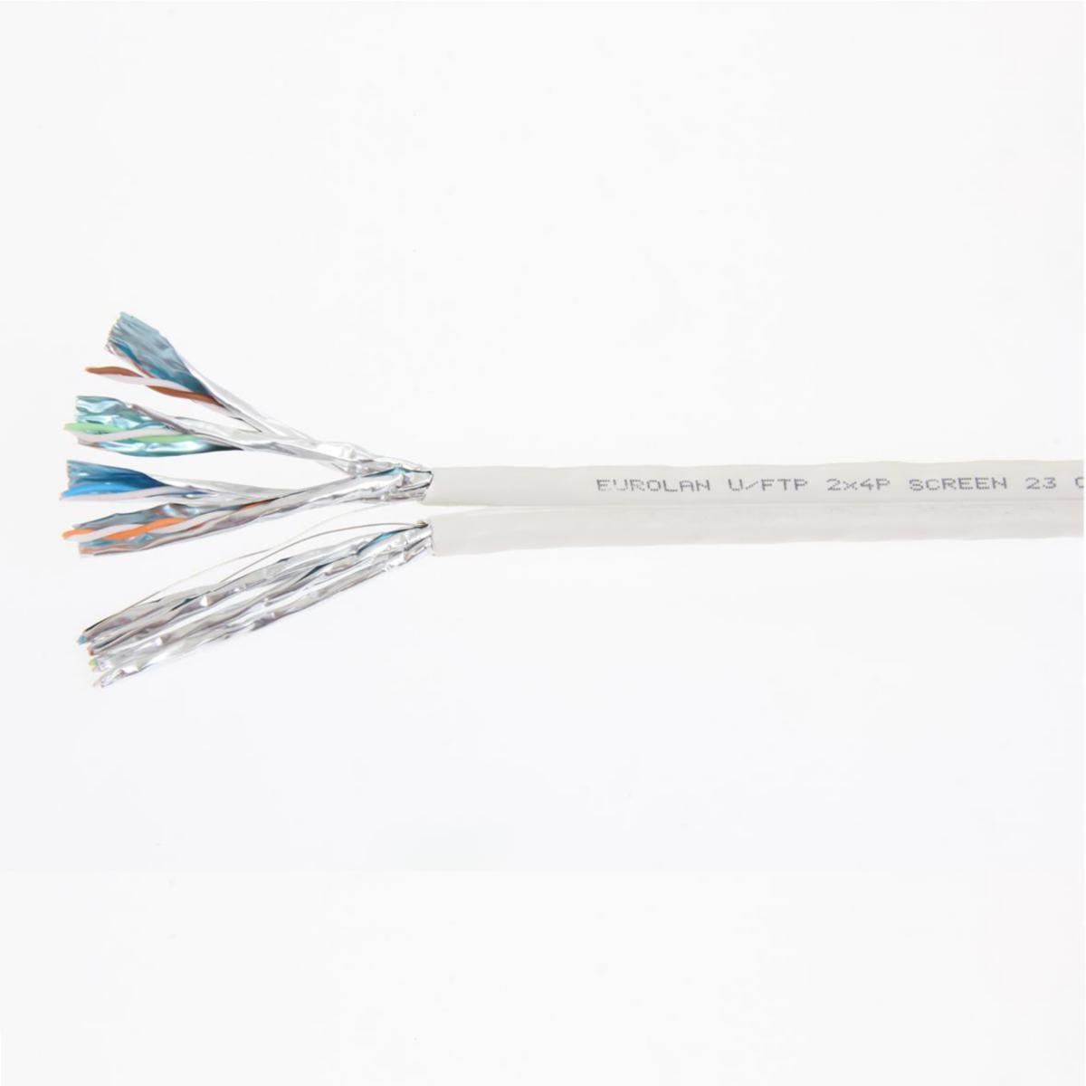 Datakabel C6A 2xU/FTP vit LSZH Dca - C6A 2XU/FTP VIT LSZH DCA (*5) 19SD-TA-23WT-0