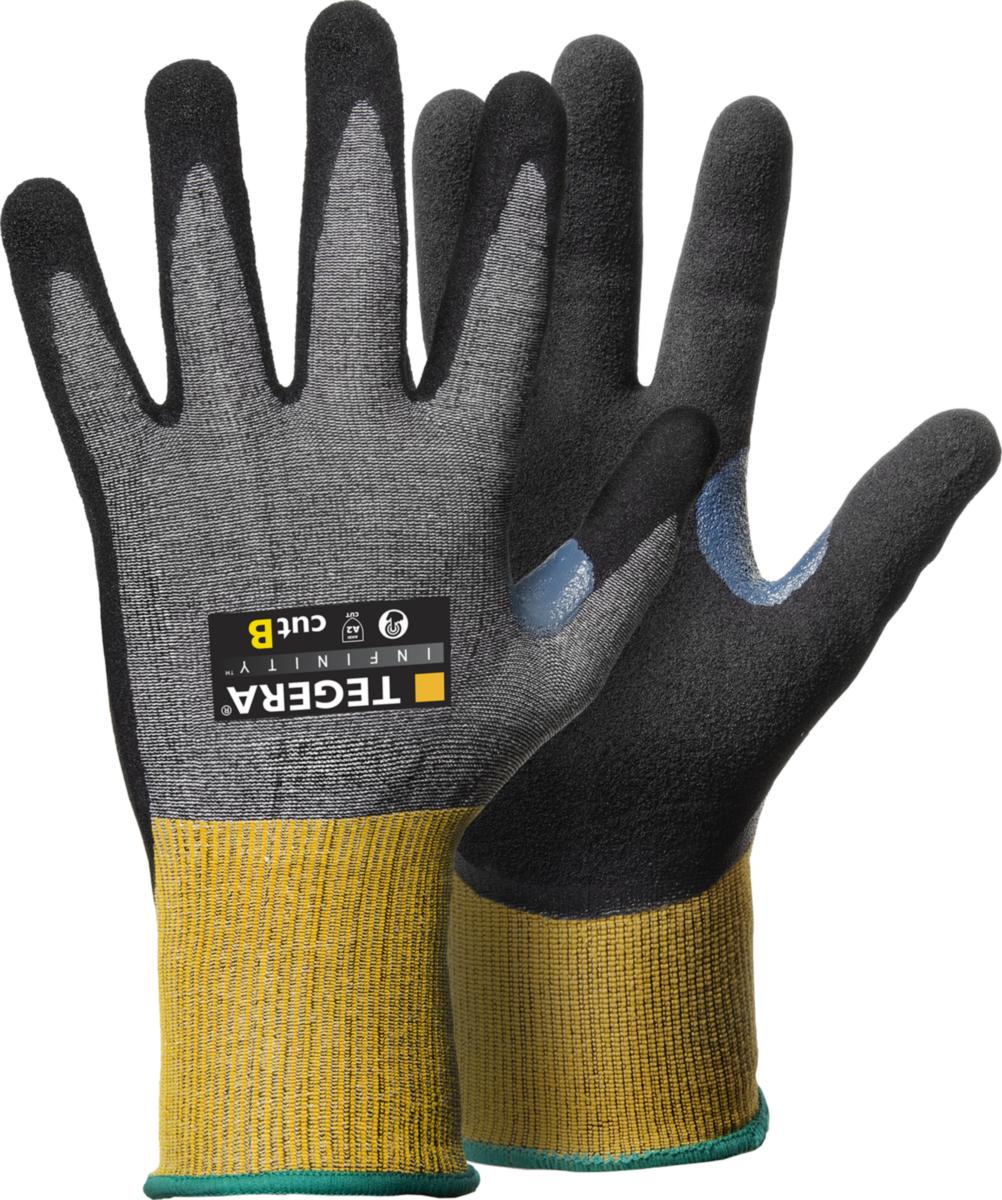 Skärskyddshandske Tegera Infinity 8805R - HANDSKE TEGERA INFINITY 8805R CUT B NITR/PU DOPPAD STL 7