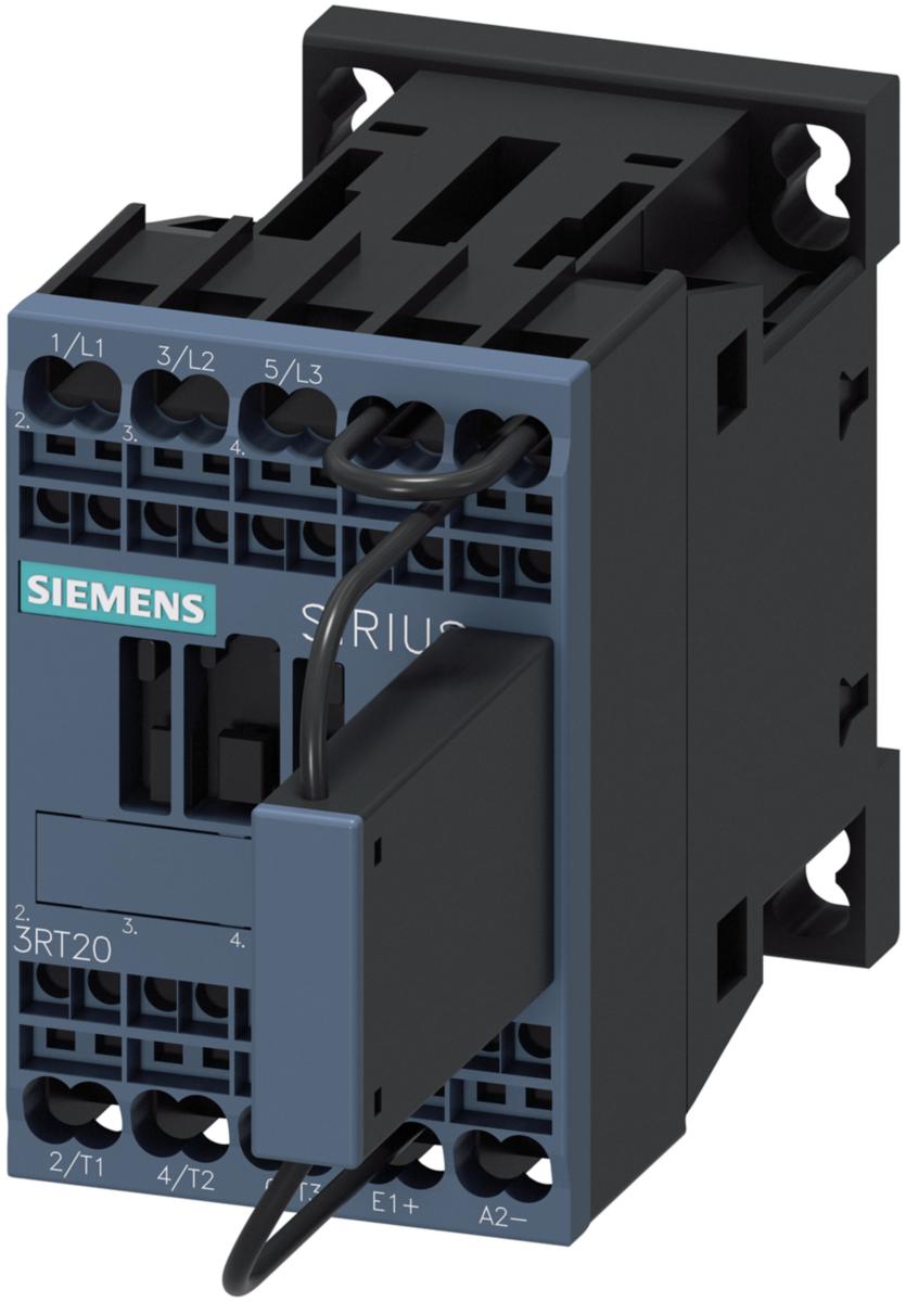 Kontaktor 3RT för järnvägsapplikationer - KONTAKTOR 3-P 5.5KW.110VDC DIO 3RT2017-2KF42-0LA0