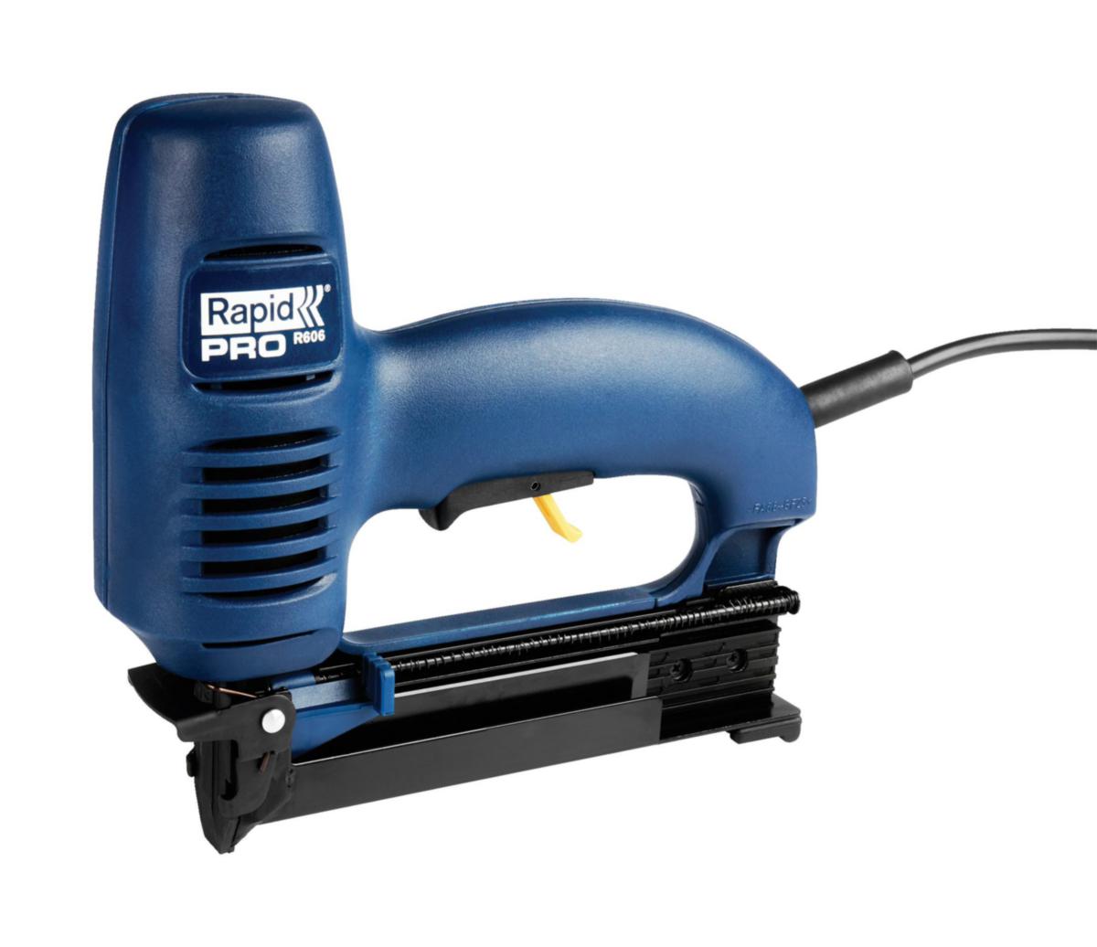 Häftpistol, Rapid PRO R606 - HÄFTAPPARAT 606 EL RAPID FÖR DUBBELSPIK & DYCKERT