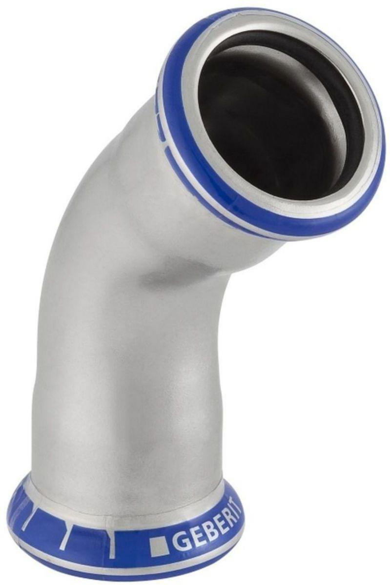 Böj 45° med 2 muffar, rostfritt, Mapress - 18 BÖJ 45GR 2MUFF MPF ROSTFRITT