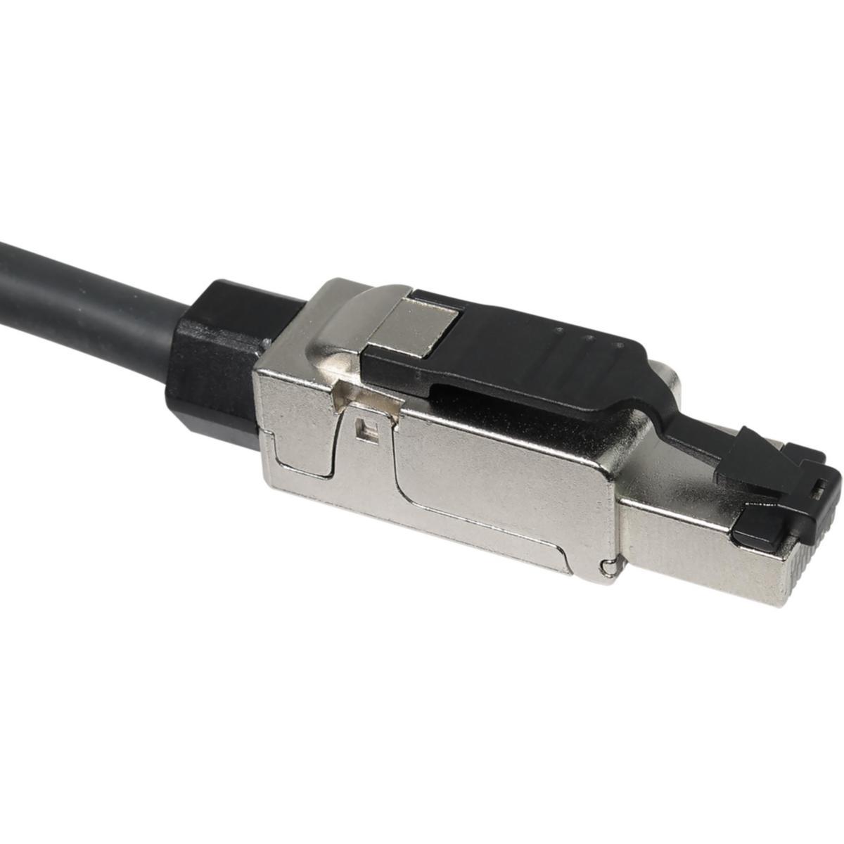 RJ45 plug TCS Quick C6A STP - RJ45 PLUG TCS QUICK C6A STP EKO02856