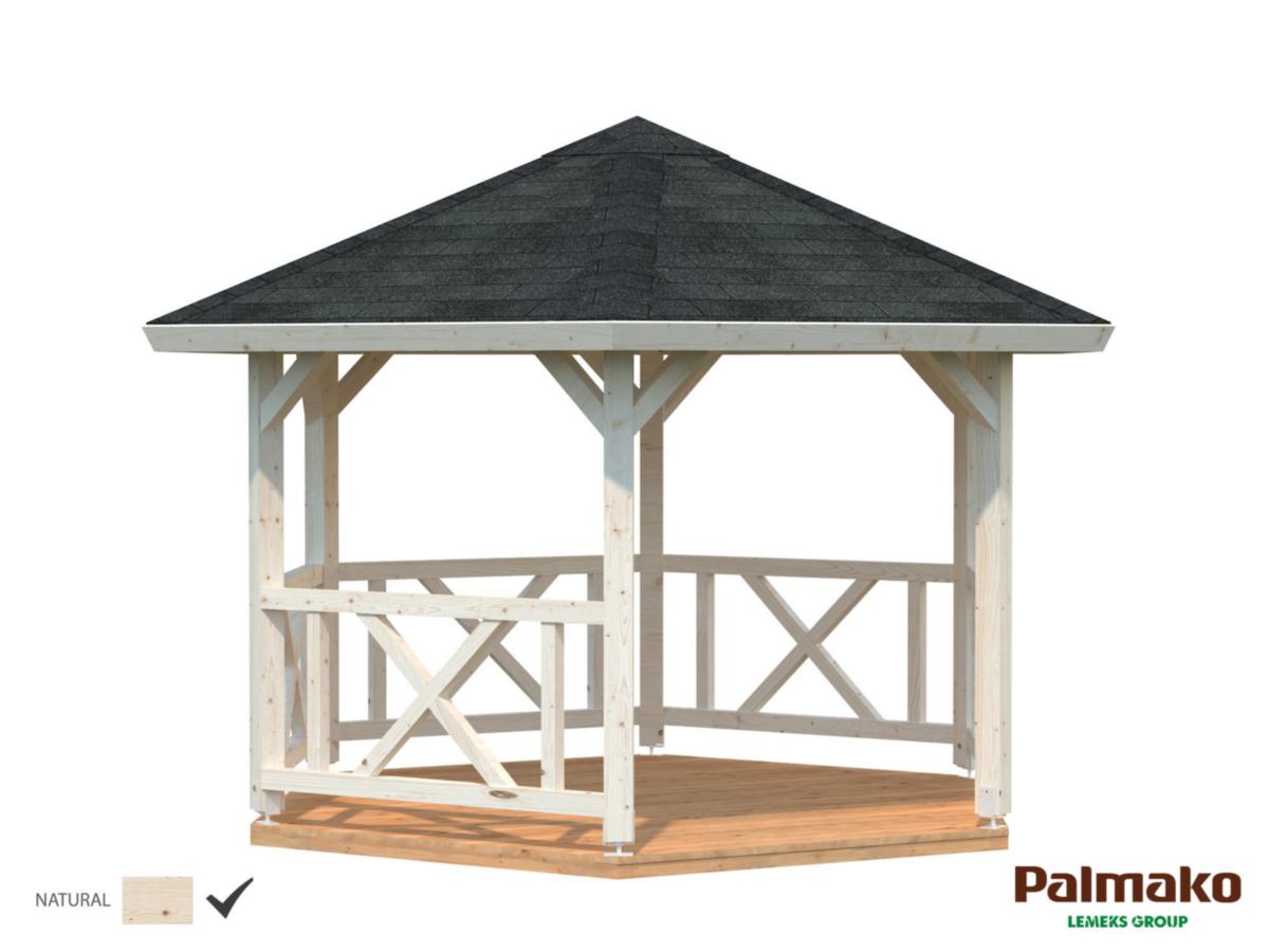 Paviljong, Betty, 9.9 m² - PAVILJONG BETTY 9,9 M2 UTAN GOLV OBEHANDLAD