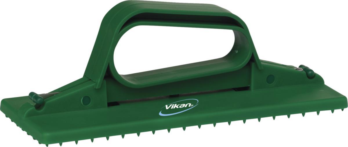 Hållare för skurnylon Vikan - SKURBLOCKSHÅLL T HAND VIKAN 235MM GRÖN