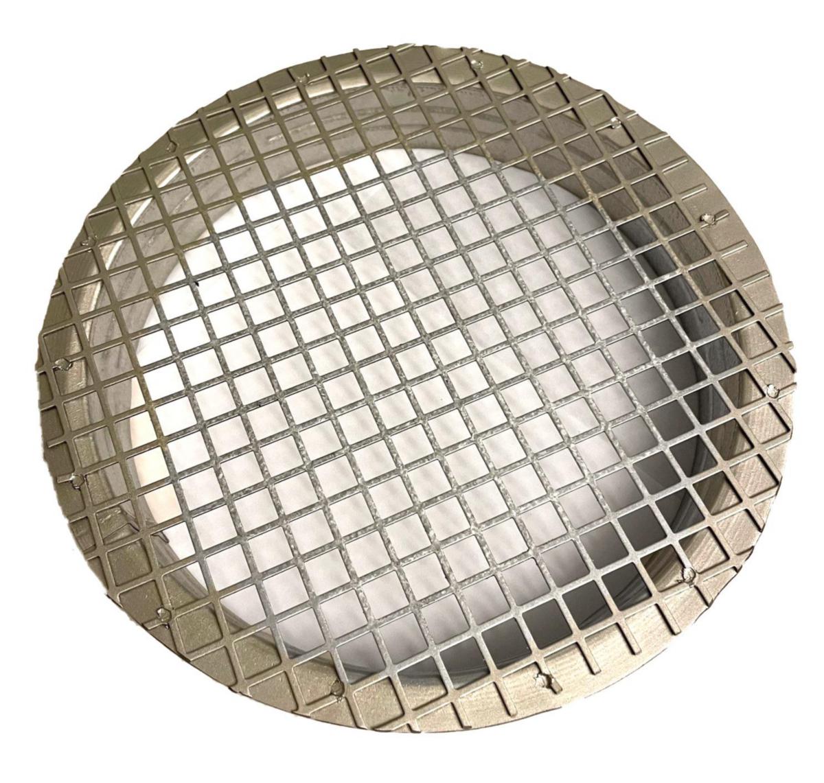 Trådnätsgaller muff i Rostfri/Syrafast stål 316L, Grundström - TRÅDNÄT 200MM MUFF SYRAFAST AISI316L