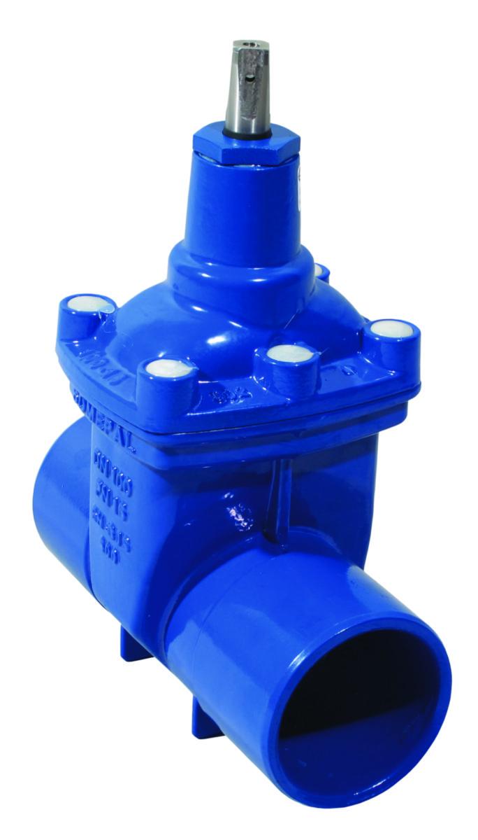 Slussventil Fucoli spetsände - DN100 PN16. SPETS 118MM FUCOLI MJUKT. SLUSSVENTIL