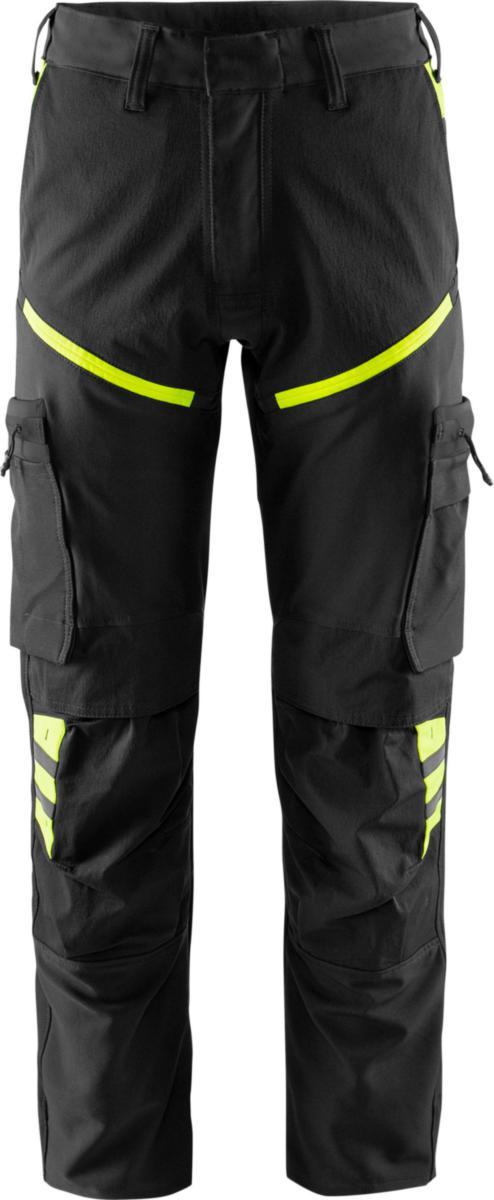 Servicebyxa LWS Stretch Fristads - MIDJEBYXA FR 2653 LWS SV/GUL SERVICE STRETCH STL C60