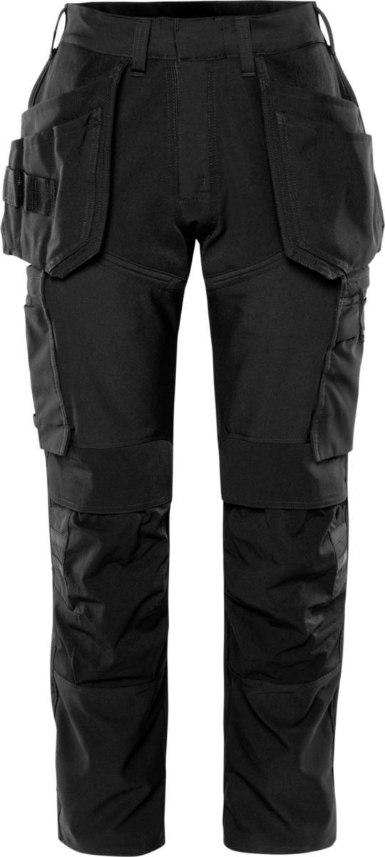 Hantverksbyxa LWS Stretch dam Fristads - MIDJEBYXA FR 2599 LWS SVART HANTVERK STRETCH DAM STL 34