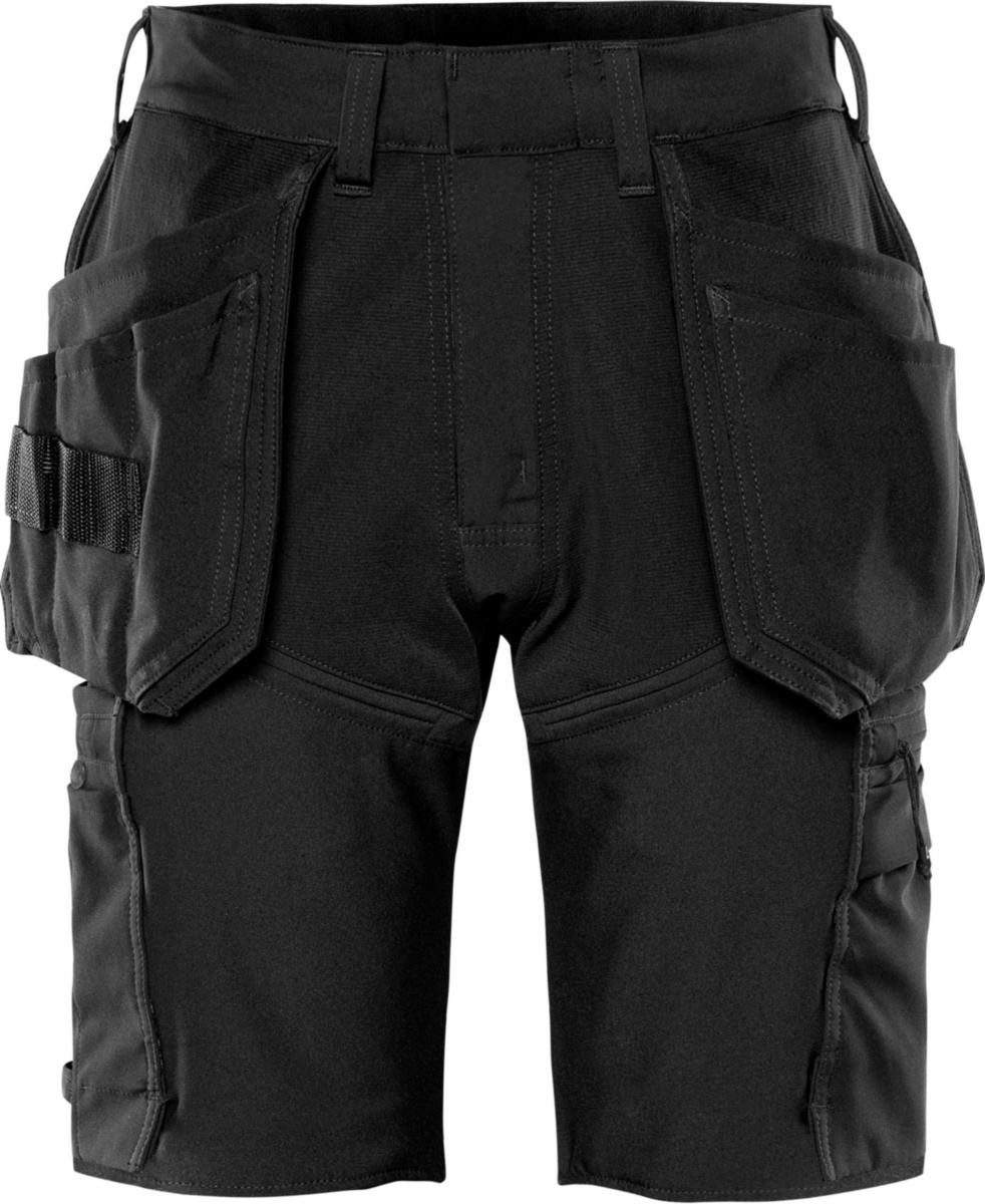 Shorts LWS Stretch Fristads - SHORTS FR 2598 LWS SVART HANTVERK STRETCH STL C58