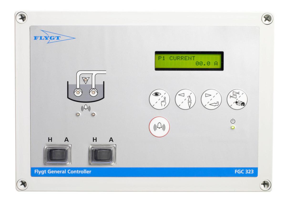 Pumpstyrning FGC-323/S5, Flygt - PUMPSTYRNING FGC-323/S5 2 PUMPAR 3X400V MAX 2X9A FLYGT