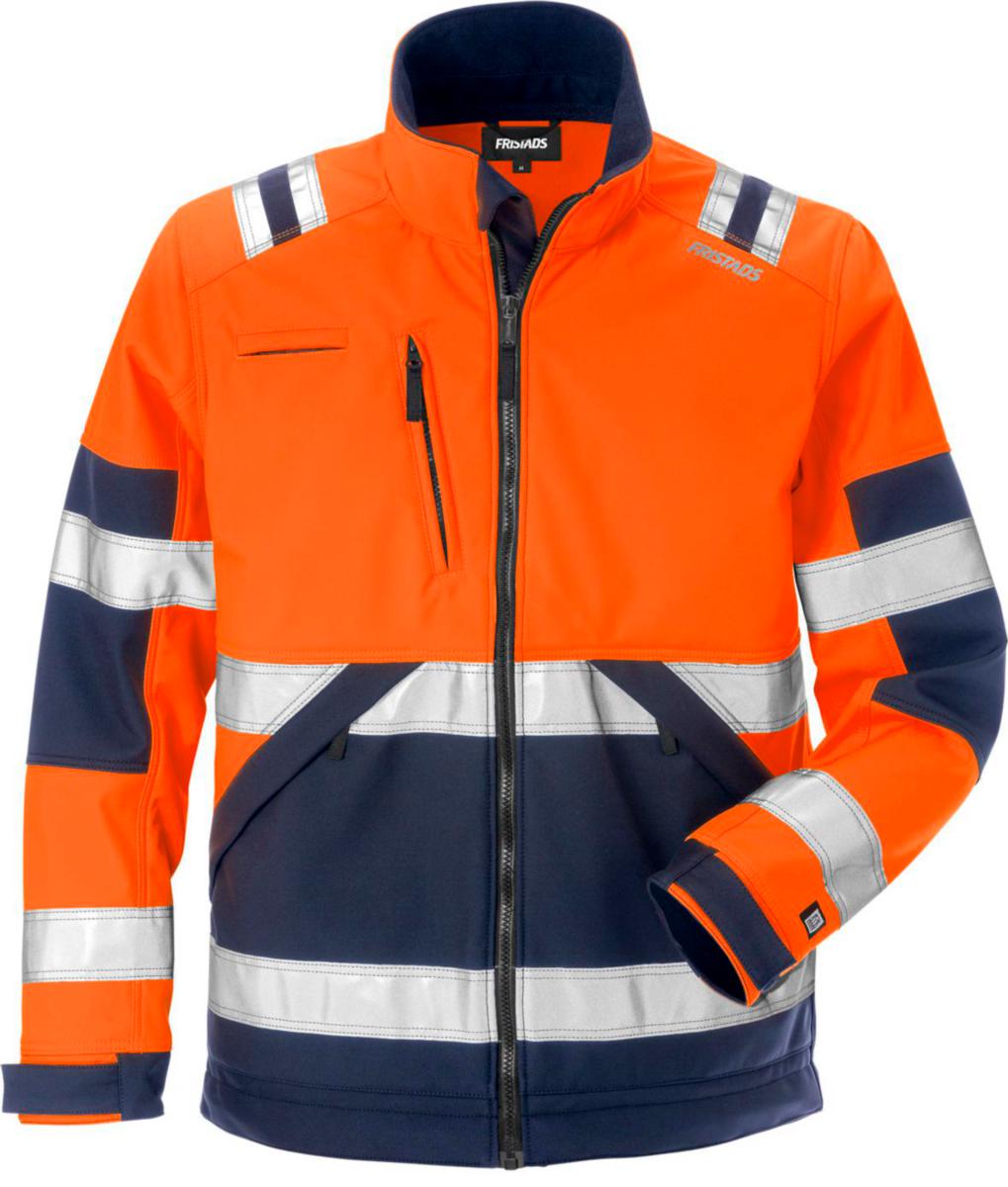 Softshelljacka Fristads 4083 WYH - SOFTSHELLJACKA FK 4083 WYH ORA MARIN VARSEL KL2 STL M
