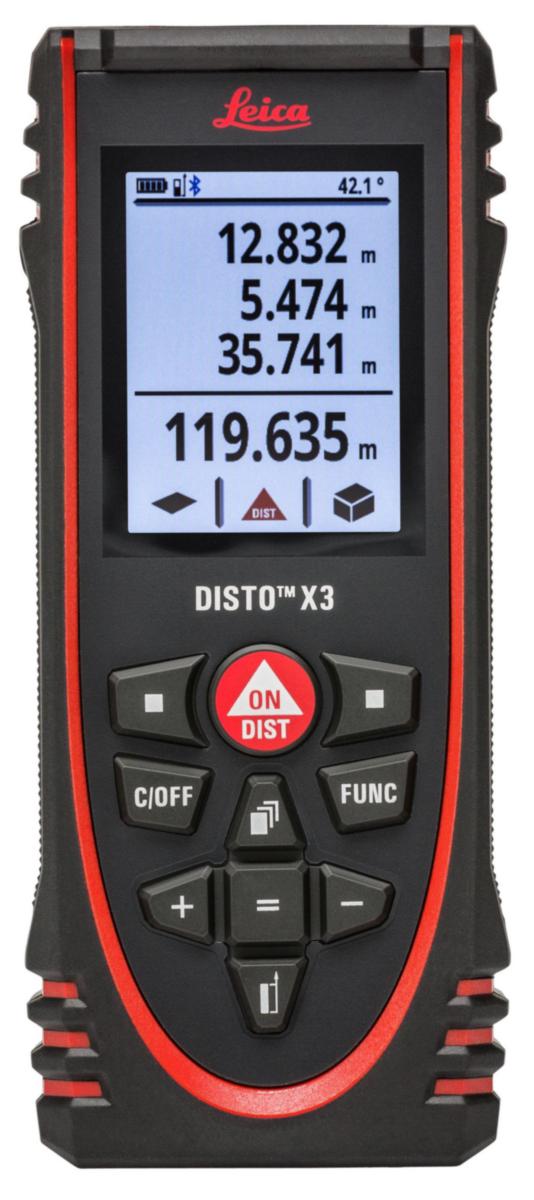 Avståndsmätare Leica DISTO X3 - AVSTÅNDSMÄTARE LEICA DISTO X3