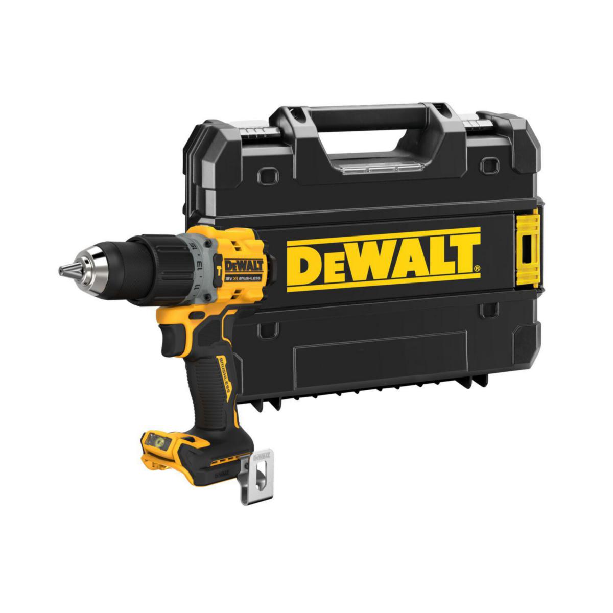 Borrskruvdragare DEWALT DCD805NT SOLO - BORR-/SKRUVDRAGARE DW DCD805NT MED SLAG 18V XR, TSTAK, SOLO
