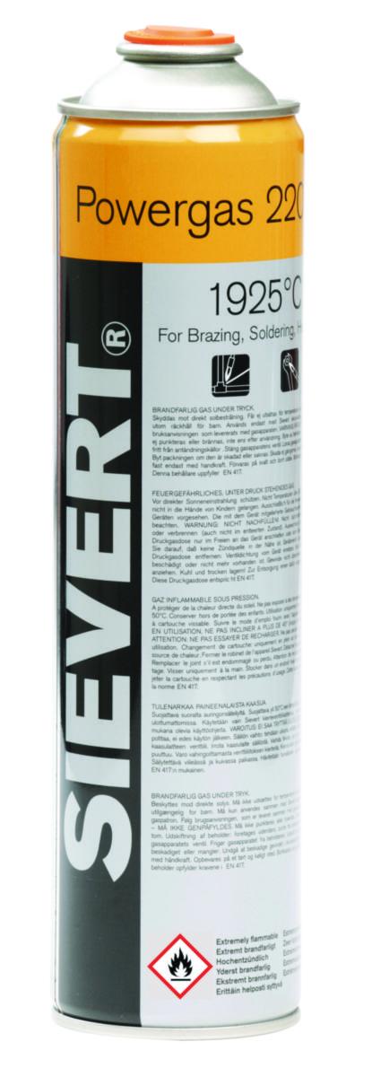 Gasolbehållare Sievert engångs inklusive gas - GASOLTUB SIEVERT ENGÅNG 220483 336GR/600ML