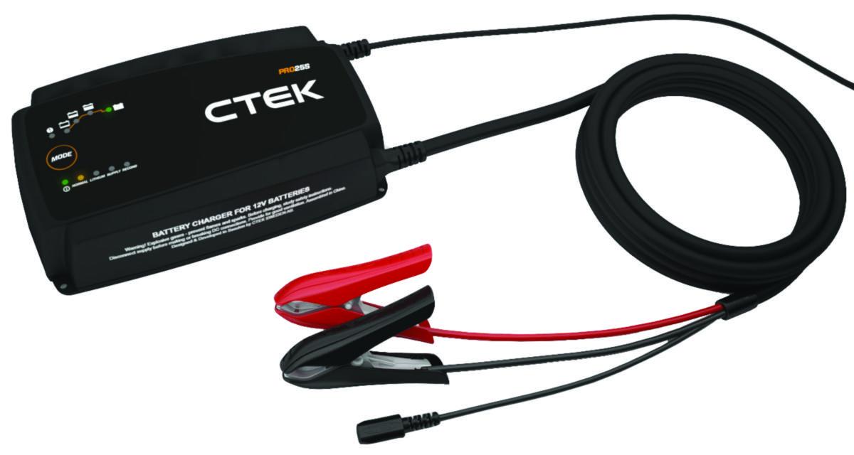 Batteriladdare CTEK PRO25S - BATTERILADDARE CTEK PRO 25S 12 VOLT 40-500AH