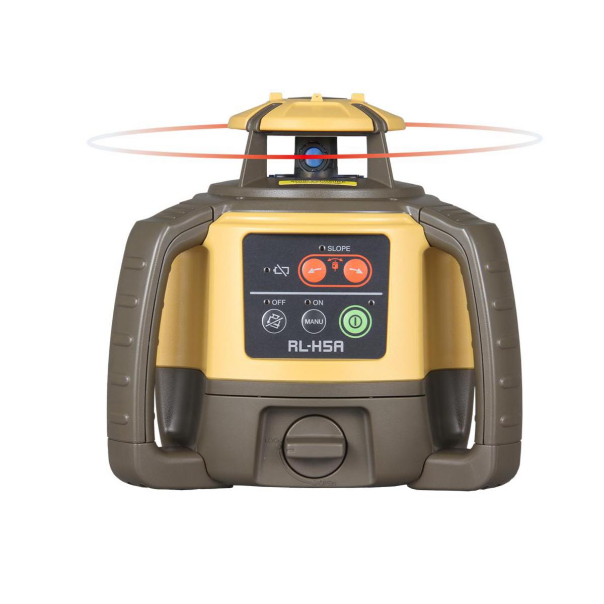 Planlaser Topcon RL-H5A - PLANLASER TOPCON RL-H5A ROTERANDE MED LADDBART BATTERI