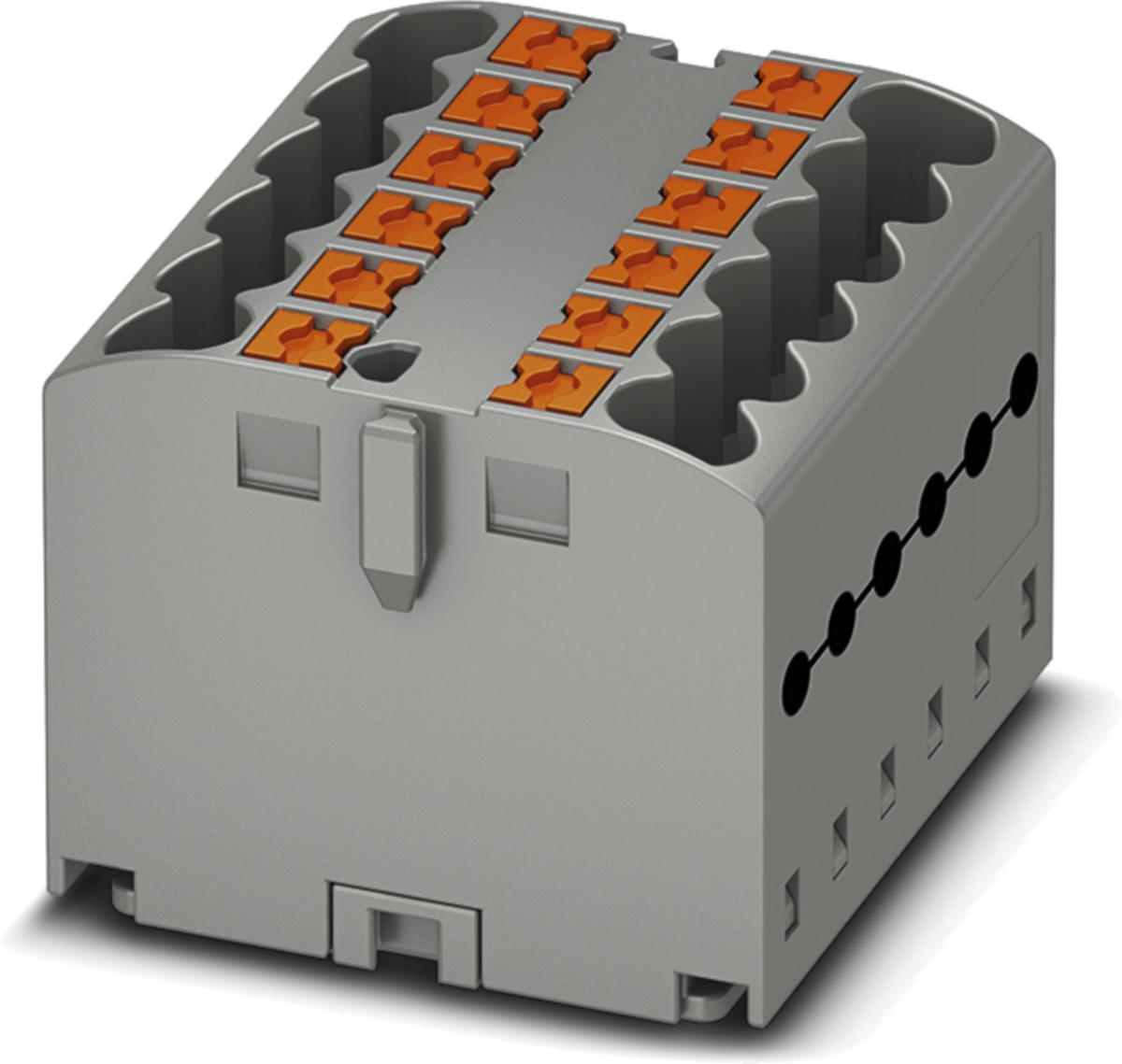 Fördelningsplint PTFIX 2,5 mm² - FÖRD PLINT PTFIX 12X2.5 WH PTFIX 12X2.5 WH