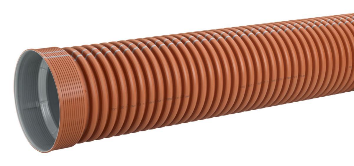 Ultra Double Markavloppsrör SN8, Uponor - 450x6000 ULTRA DOUBLE SN8 EXKL PACKNING EN13476 PBB.5216