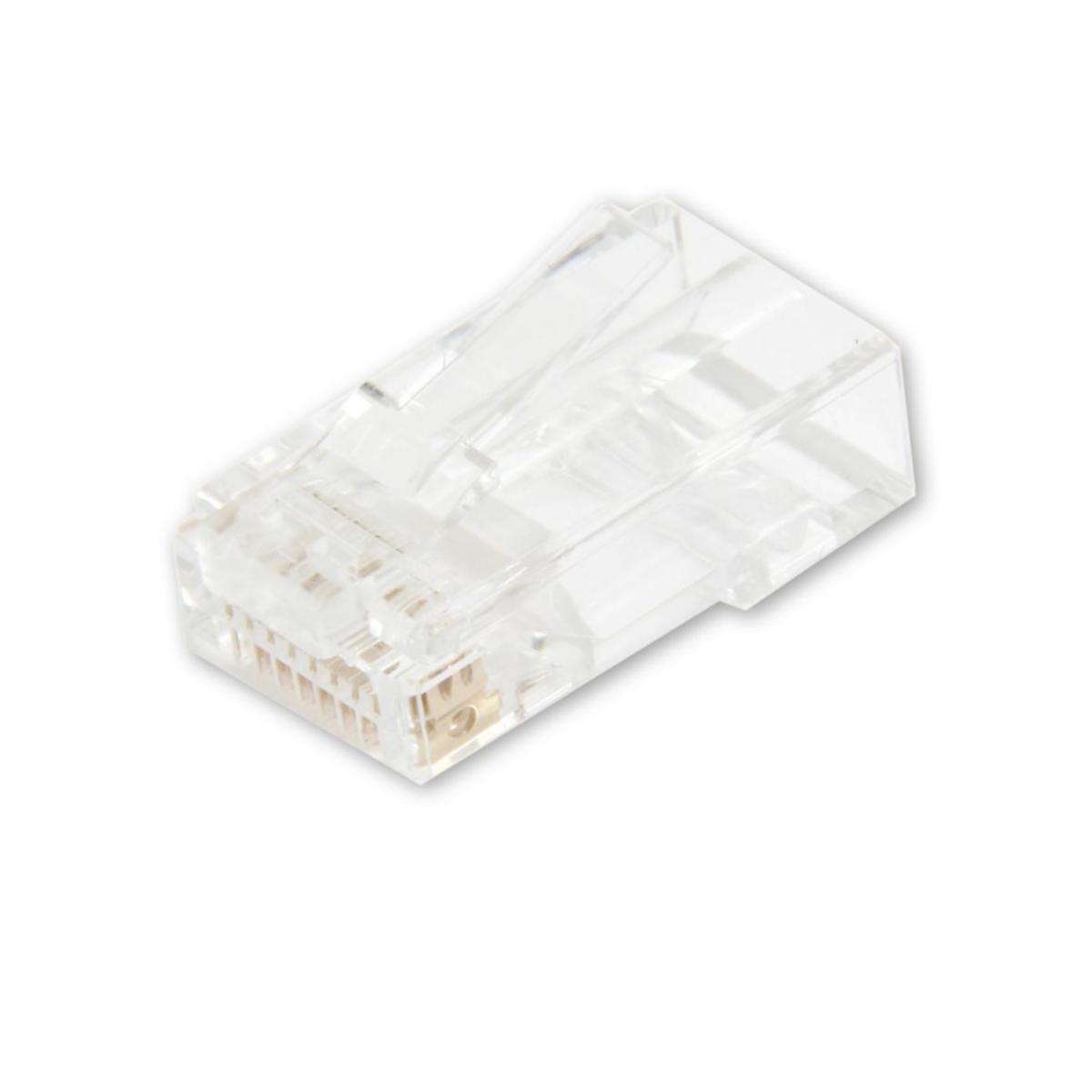 Modularplugg RJ45/8 C6 - MODULARPLUGG C6 UTP 10 PACK 13A-U6-11WT