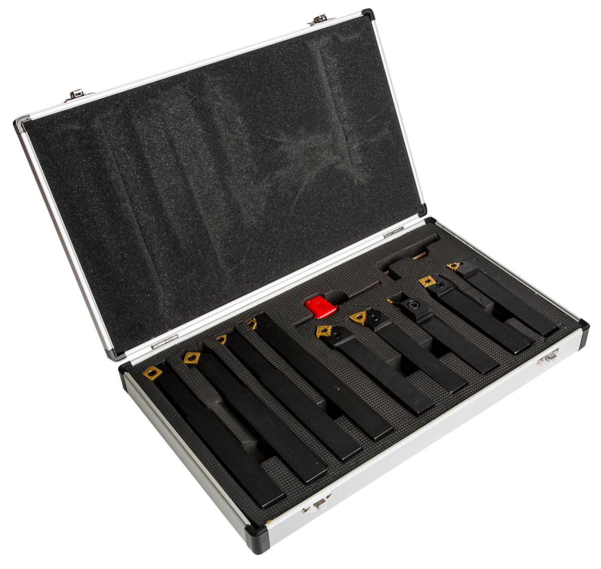 Svarvstålsats PELA Pro 9-delar, 20-25 mm - SVARVSTÅL SATS 9-DELAR, PELA 20MM, PRO