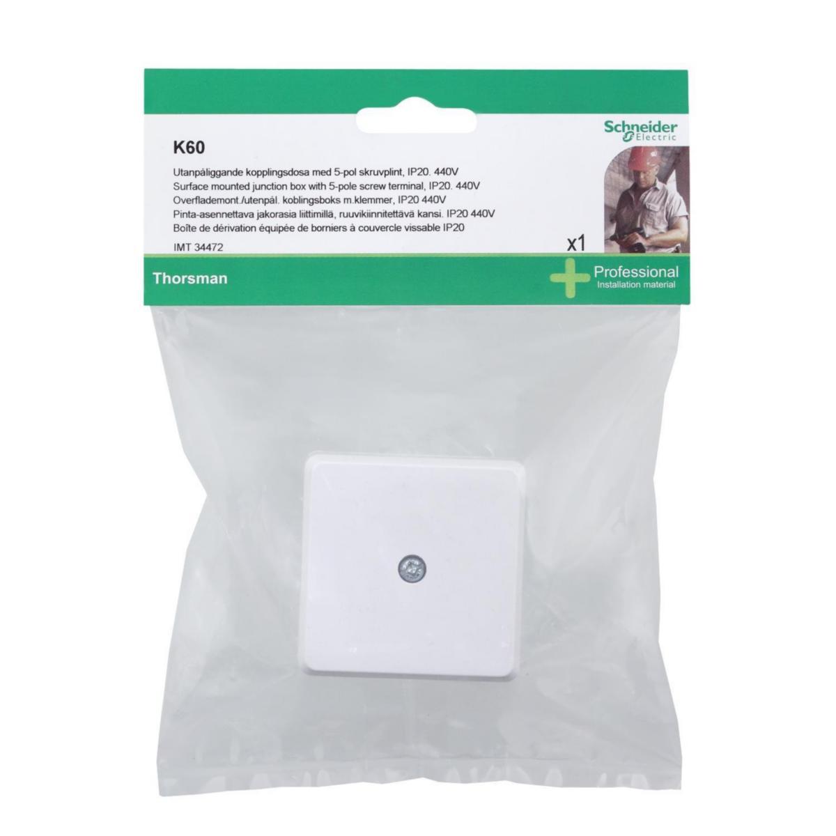 Kulodosa K60 Mureva, BP - KOPPL DOSA K60 IP20 5P PL DIY IMT34472
