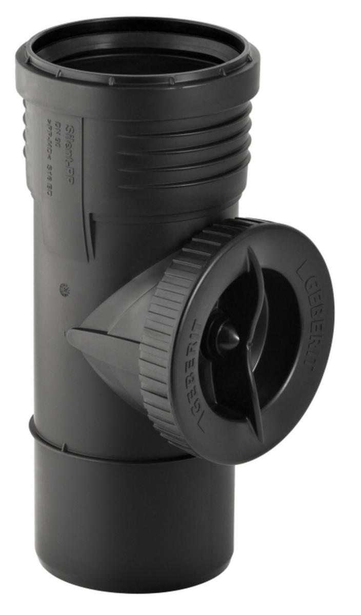 Rensrör 90°, PP, Silent PP - RENSRÖR. 75MM SILENT PP. GEBERIT