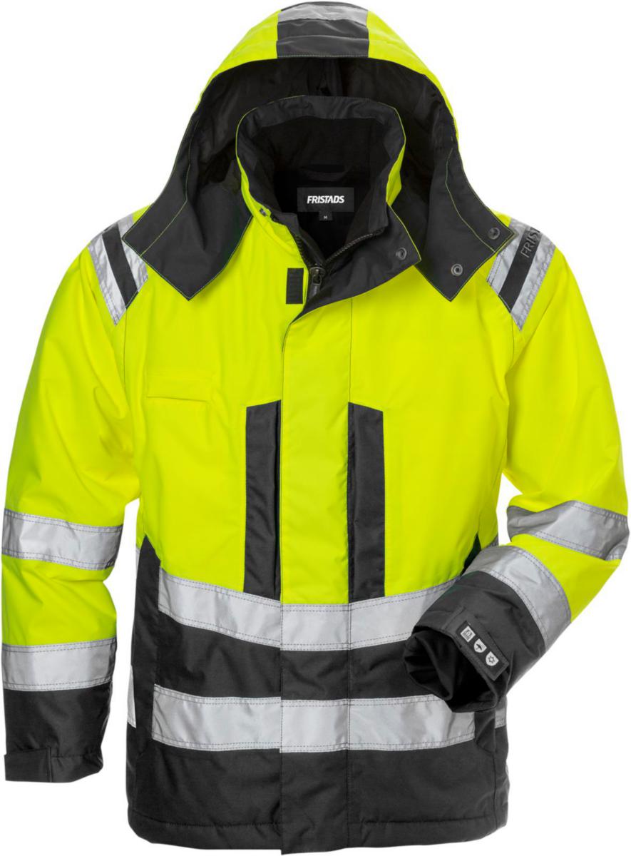 Vinterjacka Fristads 4037 GTT dam - VINTERJACKA FR 4037 GTT GUL/SV VARSEL KL3 DAM L