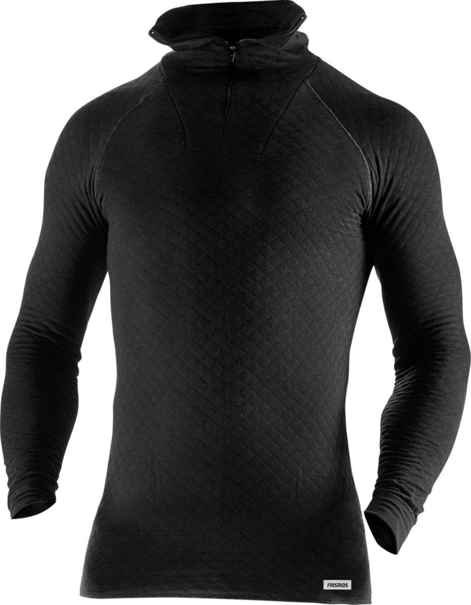 Undertröja Fristads 742 PC - TRÖJA POLO UNDERSTÄLL FR 742 PC LÅNG ÄRM SVART STL XL