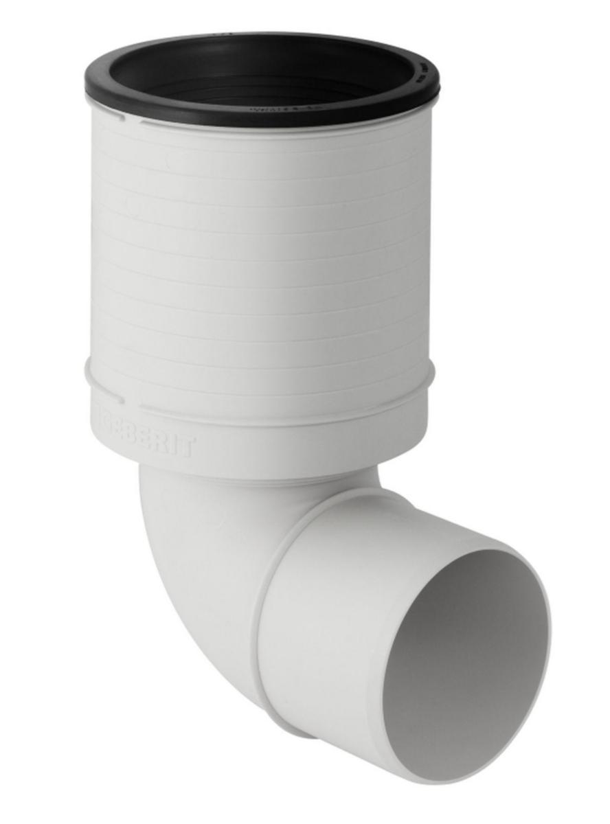 Anslutningsböj WC, PP, Silent PP - ANSLUTN.BÖJ 87.5° WC 110MM SILENT PP. GEBERIT