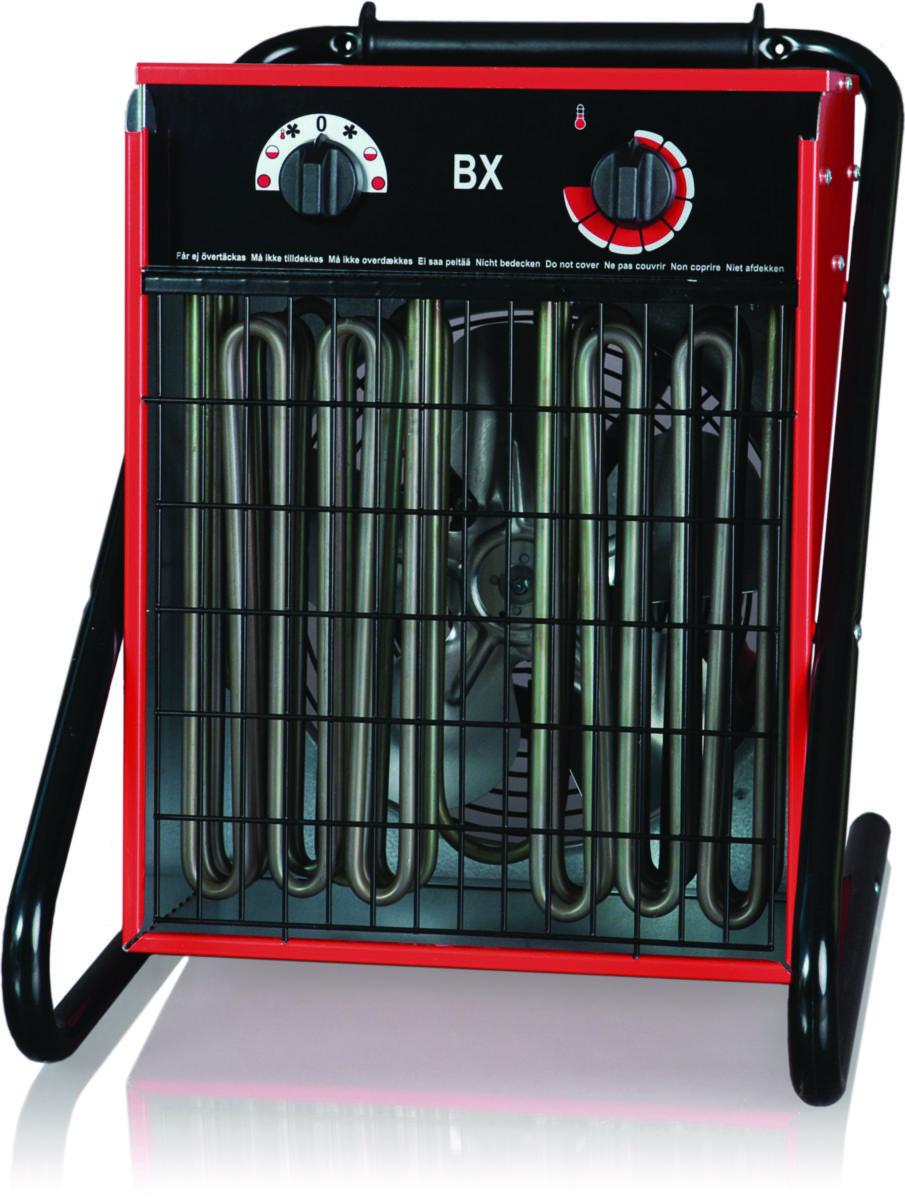Värmefläkt BX, 15 kW/400 V med 6 element, Veab - VÄRMEFLÄKT BX 15E 15KW 400V VEAB IPX4