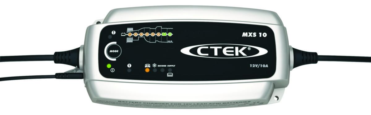 Batteriladdare CTEK MXS 10 EU - BATTERILADDARE CTEK MXS 10 EU 12VOLT FÖR 20-200AH BATTERI