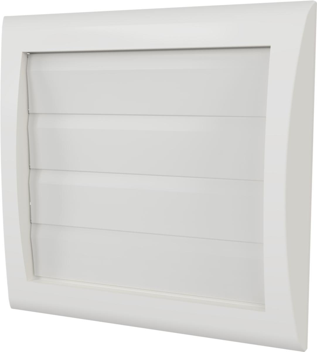 Lamellventil MW, plast, Flexit - LAMELLVENTIL MW 100 VIT M STOS 100MM FLEXIT