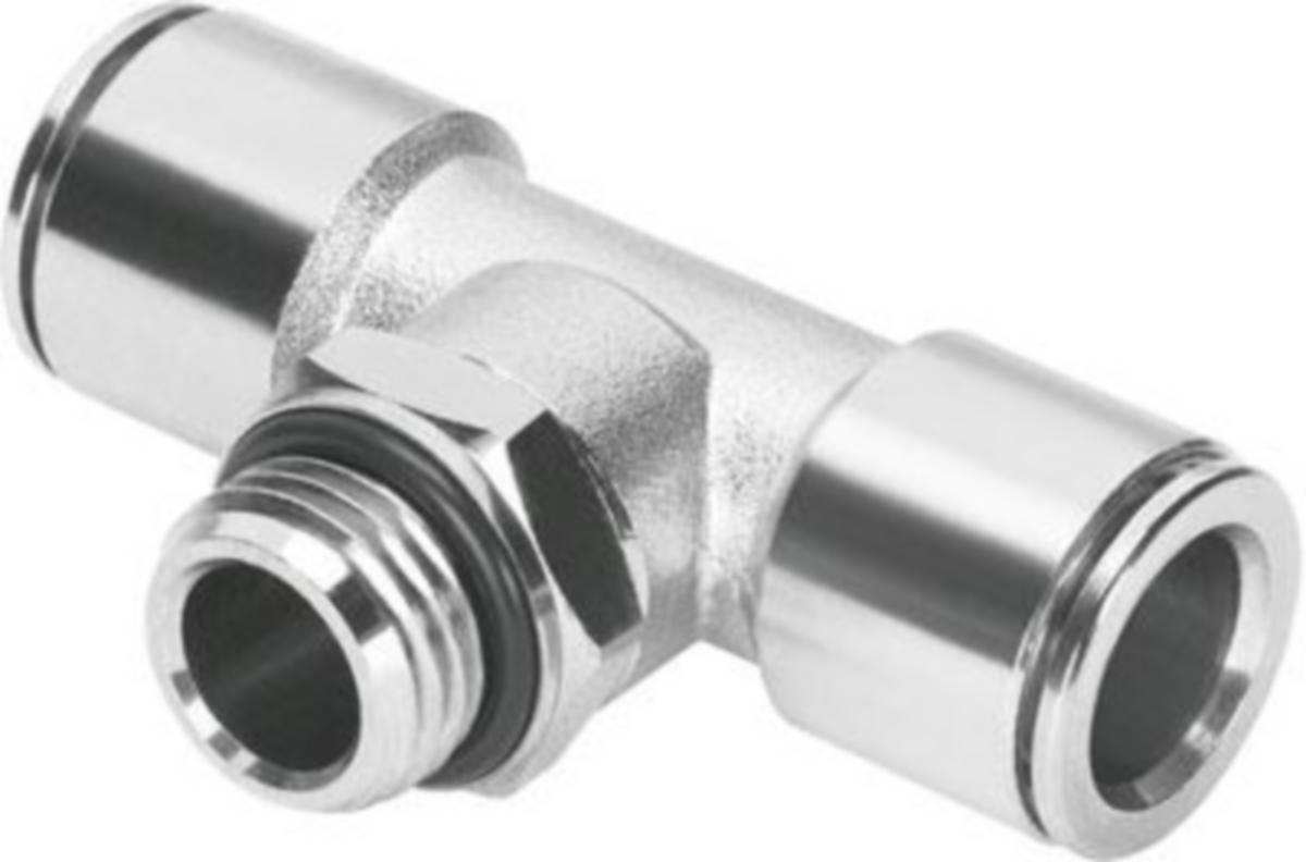 T-Instickskoppling Festo NPQM-T - T-INSTICKSKOPPLING FESTO NPQM-T-G38-Q10-P10