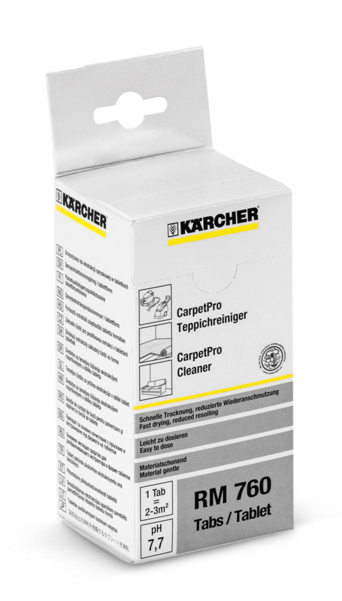 Textiltvättmedel Kärcher - TEXTILRENGÖRING KÄRCHER RM 760 TABLETT 16 ST/FRP