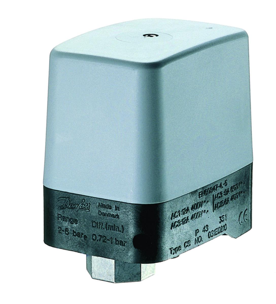 Tryckbrytare CS, Danfoss - TRYCKSTRÖMBRYTARE CS 4-12 BAR O31E0235