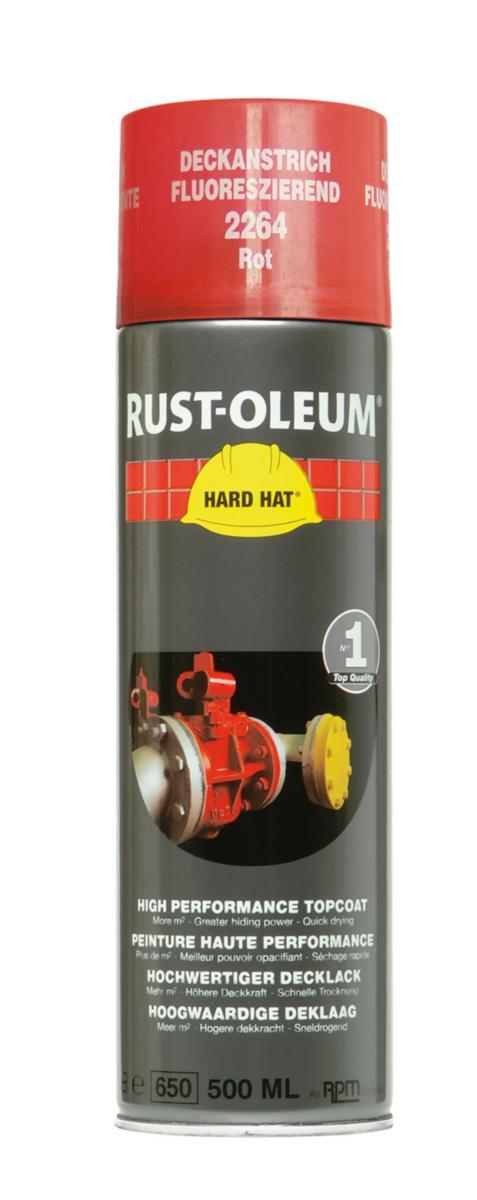 Fluorescerande Rust-Oleum Hard Hat® 2200 - SPRAYFÄRG RUST-OLEUM HARD HAT RÖD FLUOR 2264 500 ML