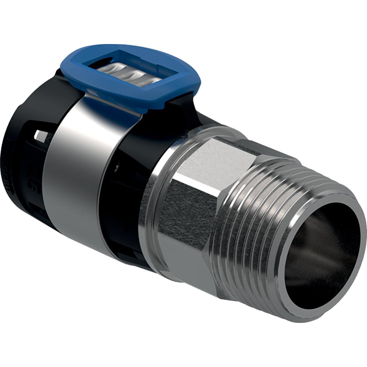 Övergång med utv gänga FlowFit, Geberit - FLOWFIT ÖVERGÅNG 20XR15 UTV GG, RF, GEBERIT