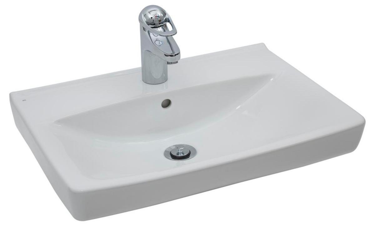 Tvättställspaket Ifö Spira 15022 - IFÖ TVST-PKT SPIRA 15022 / FMM 9000E II BL. M VIPPVENTIL,57CM