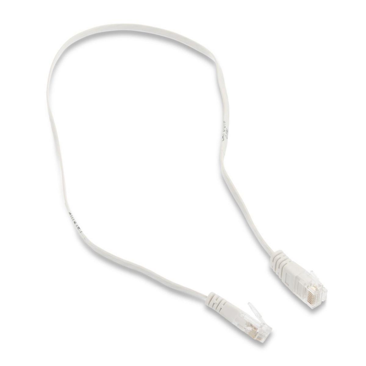Patchkablage Slim Cat6 UTP, Eurolan - PATCH C6 UTP 0,3M SLIM AWG36 # 50S-60-0CWT