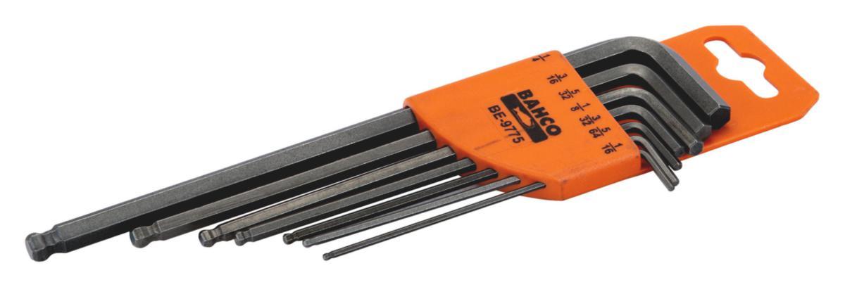 Insexnyckelsats Bahco BE-9775 - INSEXNYCKELSATS BAHCO BE-9775 7 ST 5/64-1/4