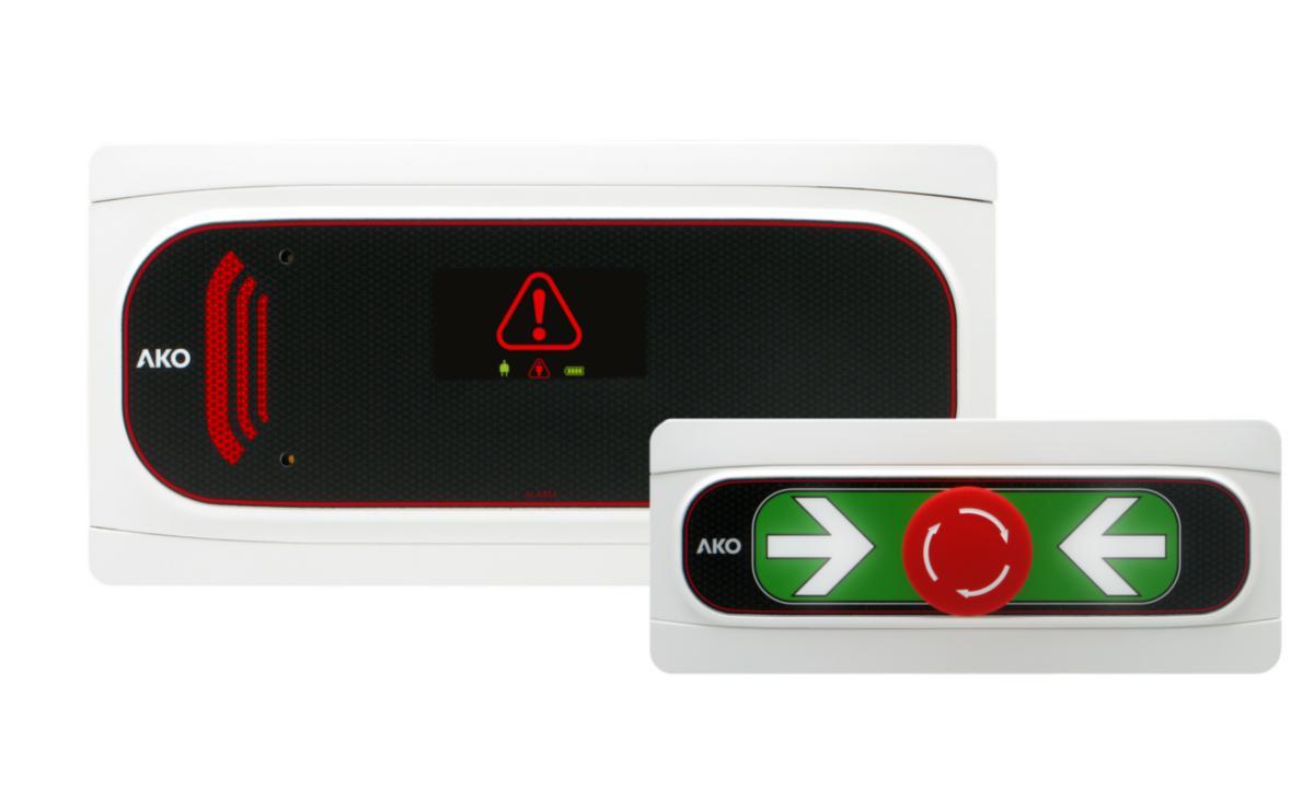 AKO Alarm - Instängningslarm - AKO ALARM 1 KANAL+ 1 KNAPP AKO-55123B