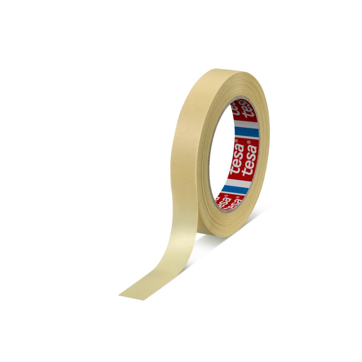 Maskeringstejp standard, inomhus, Tesa - MASKERINGSTEJP 19MMX0.125MM 50M BEIGE TESA