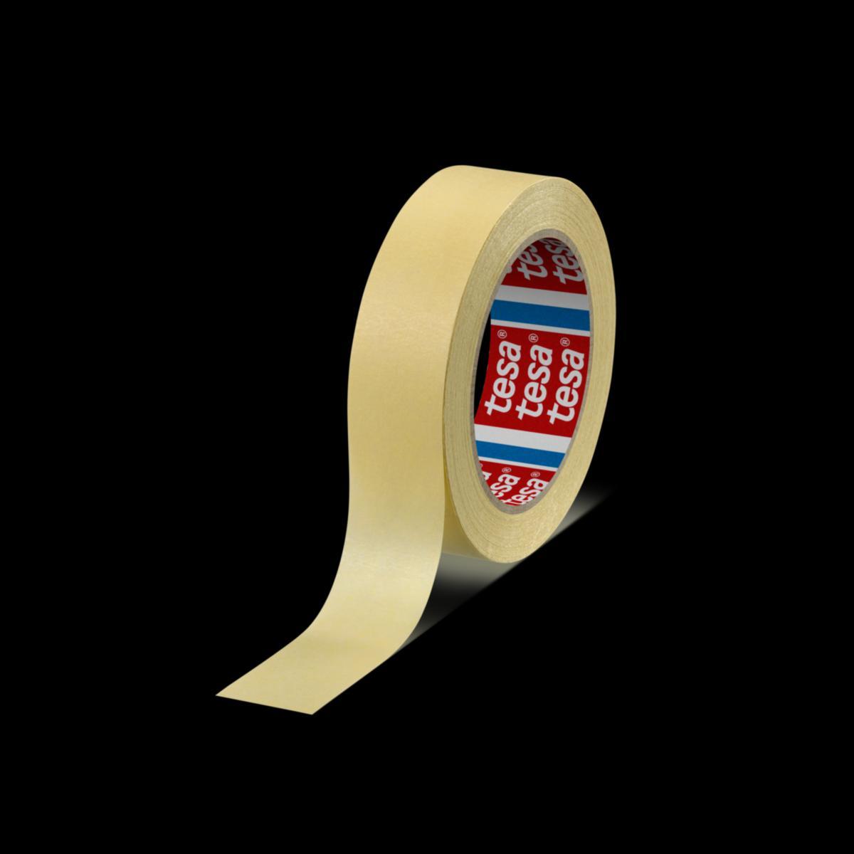 Maskeringstejp standard, inomhus, Tesa - MASKERINGSTEJP 25MMX0.125MM 50M BEIGE TESA