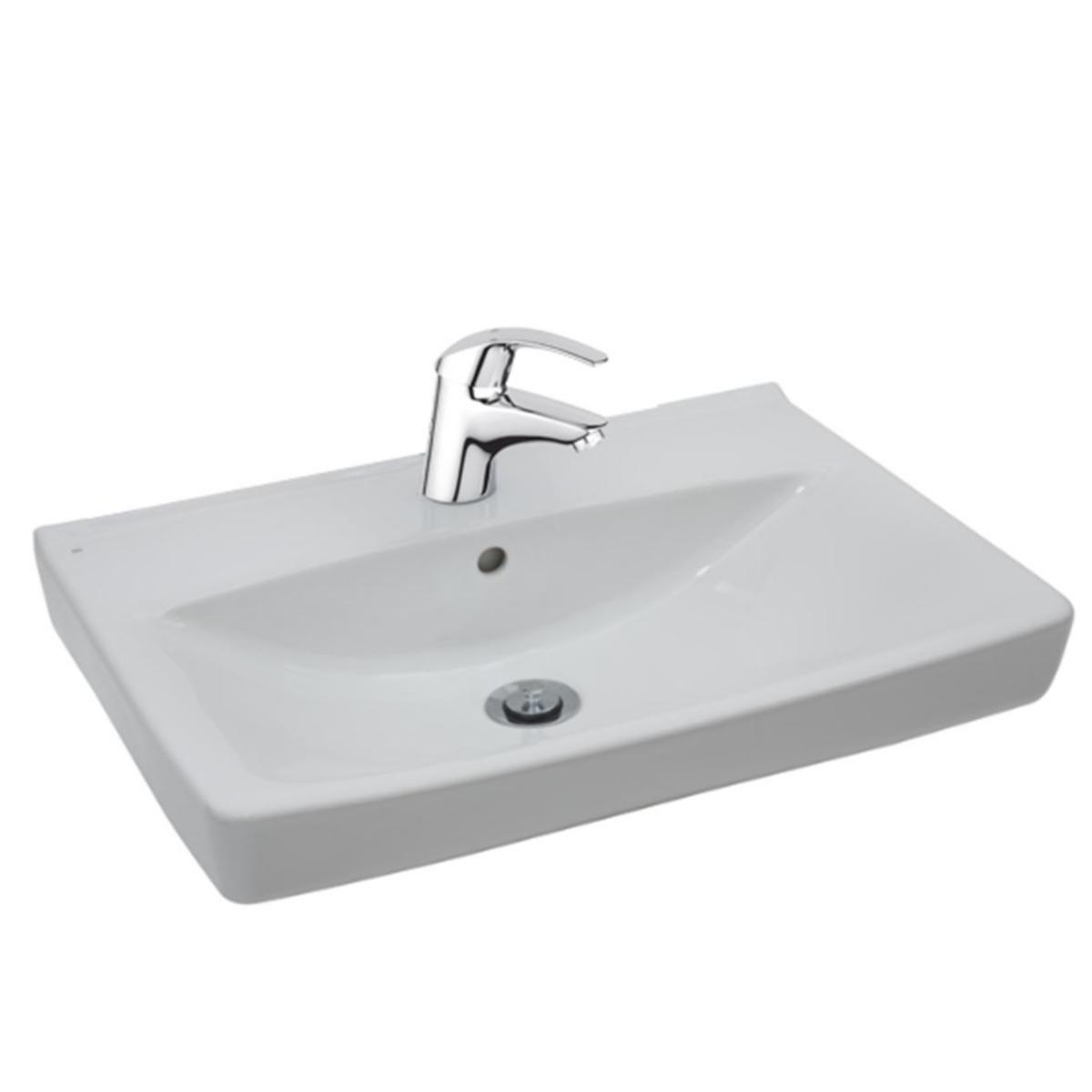Tvättställspaket Ifö Spira 15022 - IFÖ TVST-PKT SPIRA 15022/GROHE EUROSMART BL. M VIPPVENT. 57CM