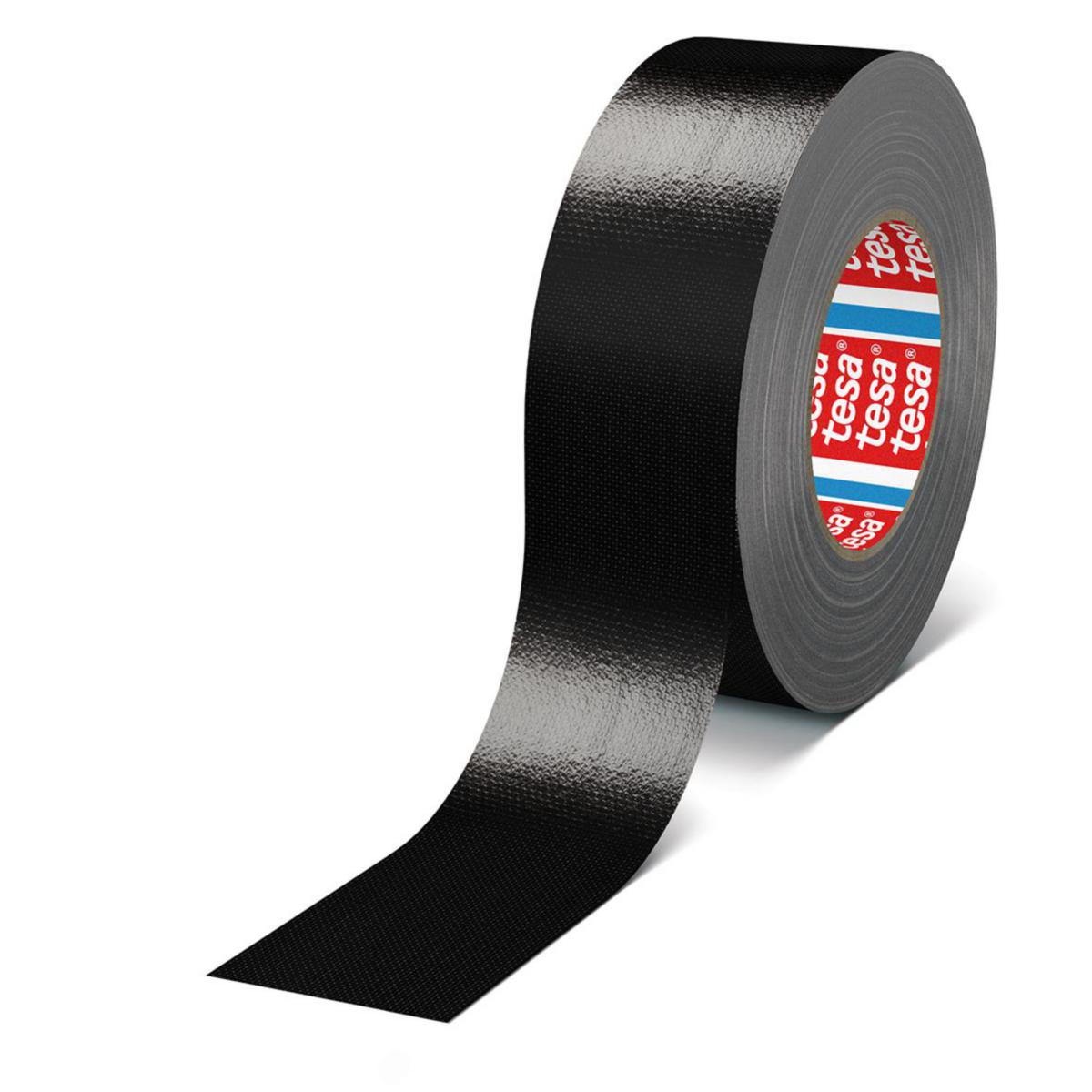 Vävtejp standard, Tesa - VÄVTEJP 50MMX0.260MM 25M SVART TESA